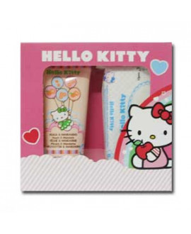 Hello Kitty Pesca e Mandarino + Salviettine Deodoranti Rinfrescanti