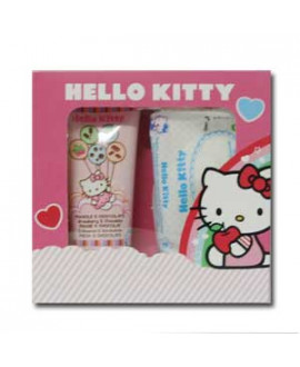 Hello Kitty Fragole e Cioccolato + Salviettine Deodoranti Rinfrescanti