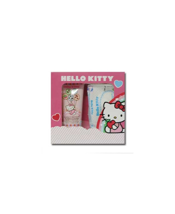 Hello Kitty Fragole e Cioccolato + Salviettine Deodoranti Rinfrescanti