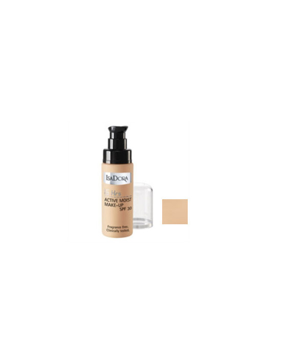 Isadora 16Hrs Active Moist Make-up SPF 30 - Fondotinta Beige N°30