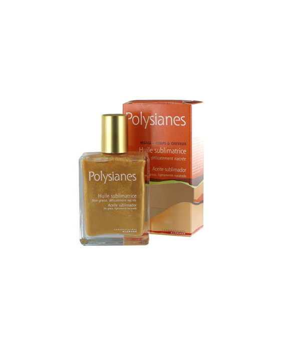 Klorane Polysianes - Olio Sublimatore Madreperlato - Viso, Corpo, Capelli