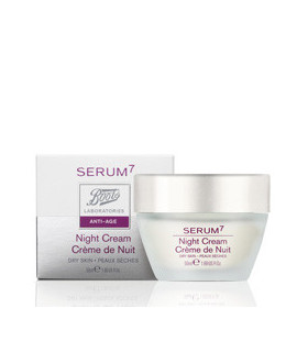 Serum7 - Crema Notte Rigenerante - Per pelle secca