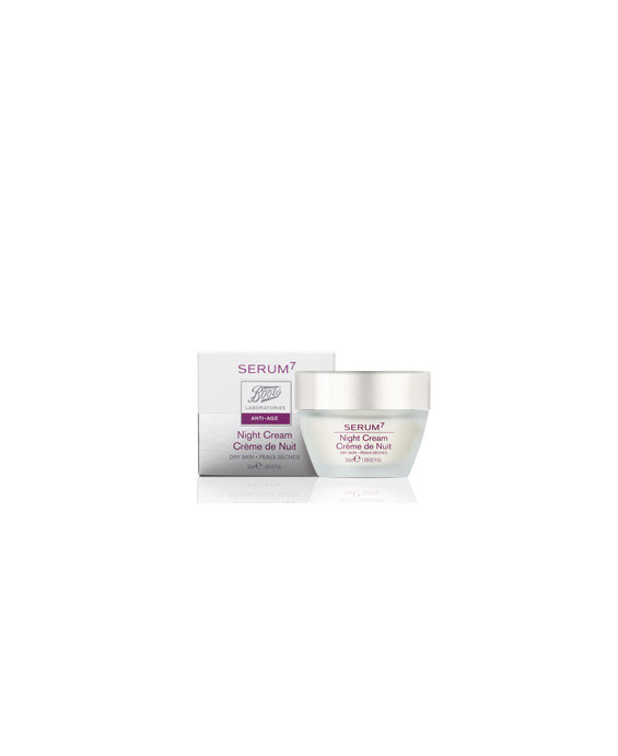 Serum7 - Crema Notte Rigenerante - Per pelle secca