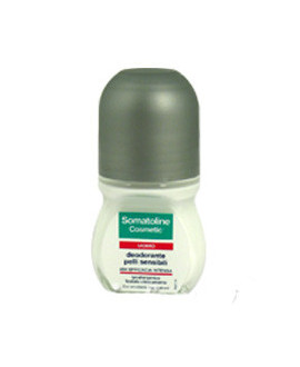 Somatoline Cosmetic Uomo - Deodorante Pelli Sensibili Roll-on