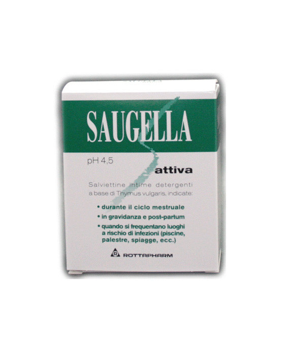 Saugella Attiva Salviettine Intime