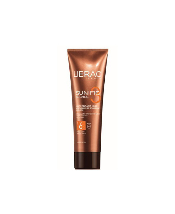 Lierac Sunific 3  - Latte  Ricco Iridescente Corpo  SPF6  - Attivatore di Abbronzatura 