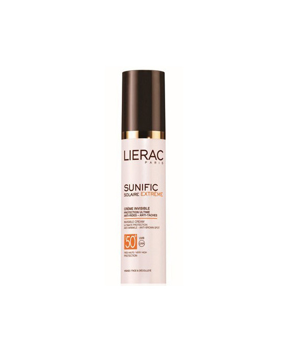 Lierac Sunific  Extreme -  Crema Invisibile Viso-Decollete SPF50+