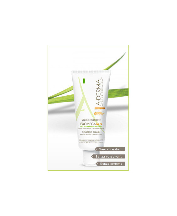 Aderma Exomega D.E.F.I Crema Emolliente - Viso e Corpo