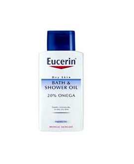 Eucerin olio detergente  doccia 20% omega - Per  pelle secca e atopica