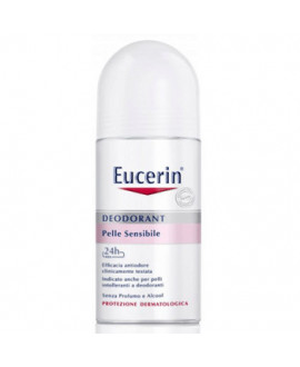Eucerin deodorante pelle sensibile roll-on - 24 ore di efficacia