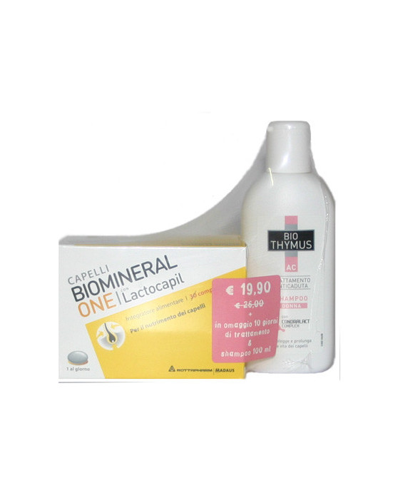 Biomineral One con lactoCapil - OMAGGIO Bio Thymus Donna + 10 compresse