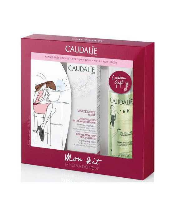 Caudalie Vinosource - Kit Idratazione Pelli Molto Secche