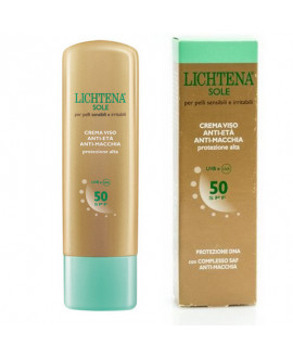 Lichtena Sole Crema Viso Antietà Anti-Macchia SPF50