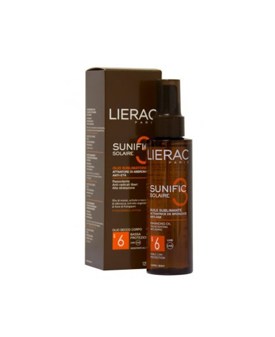 Lierac Sunific 3 Olio Sublimatore SPF 6  (-20%)