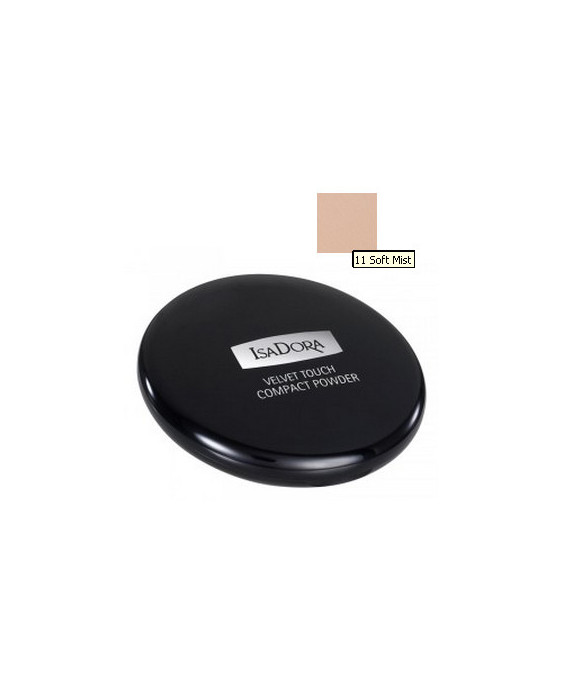 Isadora Velvet Touch  Compact  Powder - 11 Soft Mist