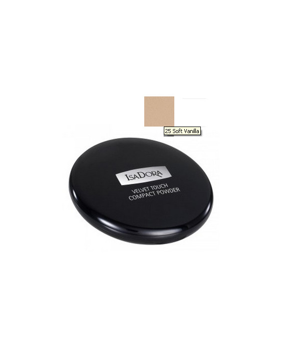 Isadora Velvet Touch Compact Powder - 25 Soft Vanilla