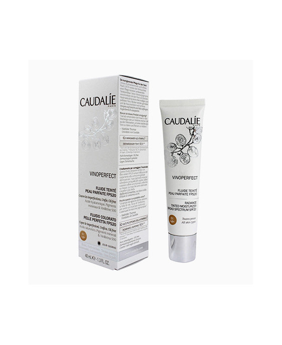 Caudalie Vinoperfect Fluido colorato - 01