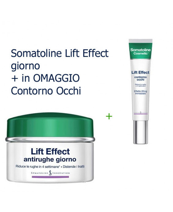 Somatoline Lift Effect Antirughe Giorno + contorno occhi in OMAGGIO