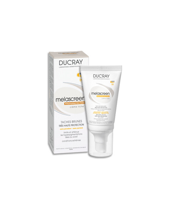 Ducray Melascreen SPF50+ crema ricca