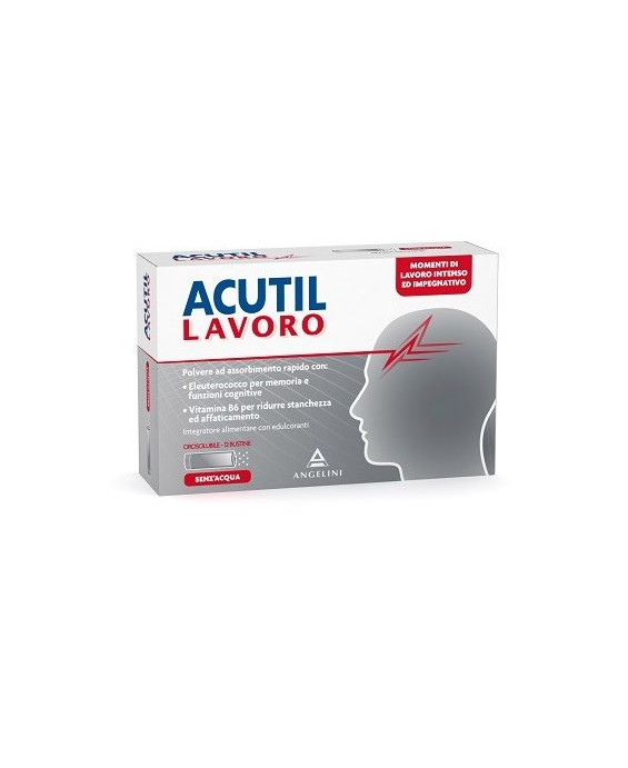 Acutil Lavoro integratore 12 bustine