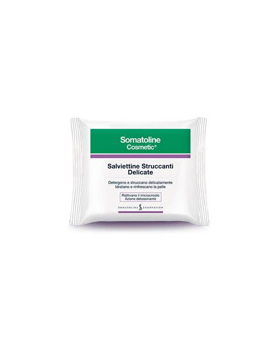 Somatoline Cosmetic Salviettine Struccanti Delicate