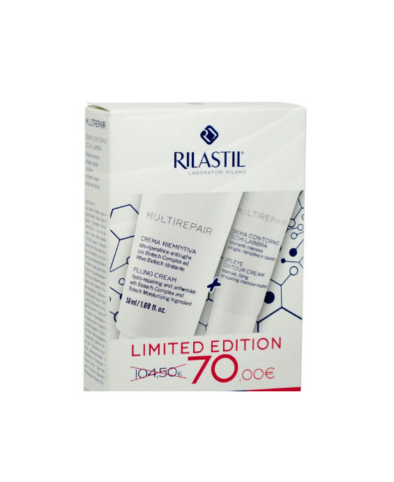 Rilastil Multirepair: Crema Idro-Riparatrice Antirughe + Contorno Occhi