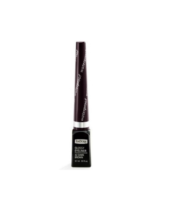 Isadora Glossy Eyeliner 42 Dark Brown Waterproof