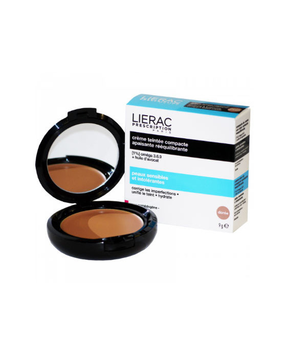 Lierac Prescription Crema Compatta Colorata Lenitiva Riequilibrante Doree