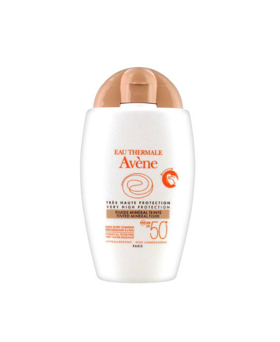 Avene Fluido Minerale Colorato SPF 50 + Pelle Sensibile e Intollerante 