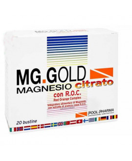 Mg Gold magnesio citrato integratore alimentare