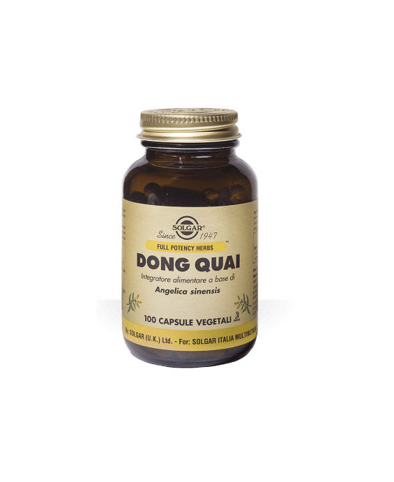 Solgar Dong Quai Integratore Ciclo Mestruale Menopausa 