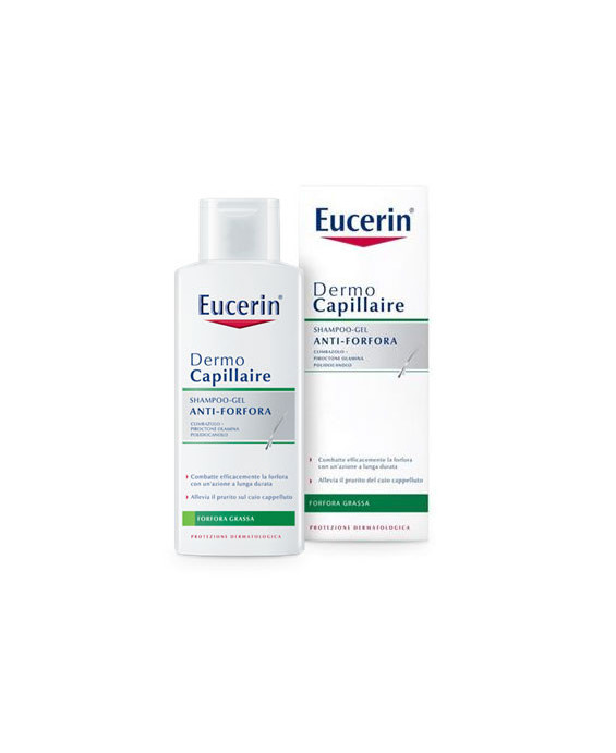 Eucerin Dermo Capillaire Shampoo Gel Anti Forfora Grassa