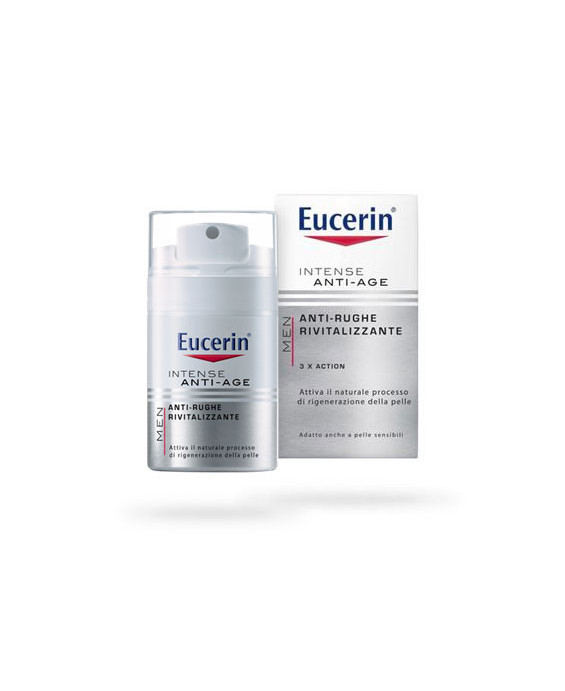 Eucerin Men Intense Anti Age Crema Uomo Anti Rughe Rivitalizzante