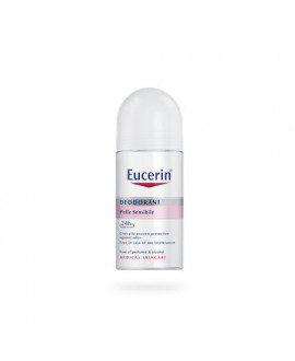 Eucerin deodorante pelle sensibile roll-on - 24 ore di efficacia