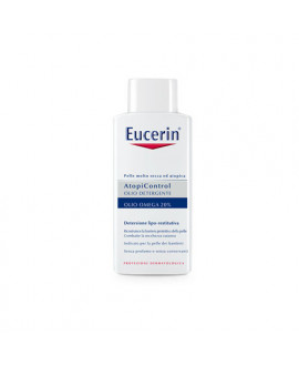 Eucerin olio detergente  doccia 20% omega - Per  pelle secca e atopica