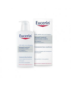Eucerin emulsione fluida 12% omega  -  pelle secca, arrossata e pruriginosa