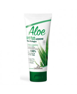 Specchiasol Aloe Vera Lozione Eco Bio Burro Di Karite, Olio di Mandorle e Vitamina E