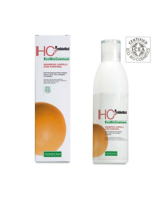 Specchiasol Homocrin Shampoo Naturale Normalizzante Forfora Secca e Grassa