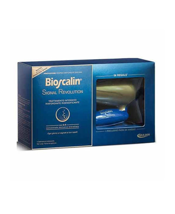 Bioscalin Signal Revolution Lozione Trattamento Intensivo Rinforzante + Phon da Viaggio