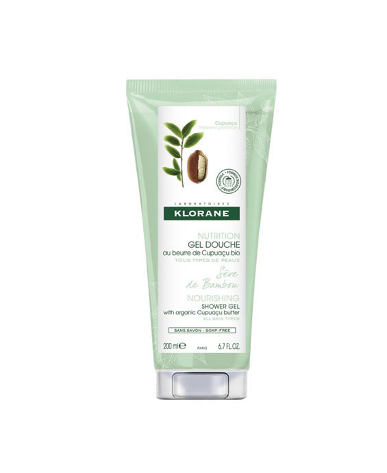 Klorane Nutrizione Gel Doccia Linfa di Bamboo