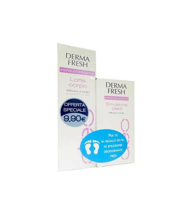 Dermafresh Ipersudorazione Latte Corpo + Emulsione Piedi