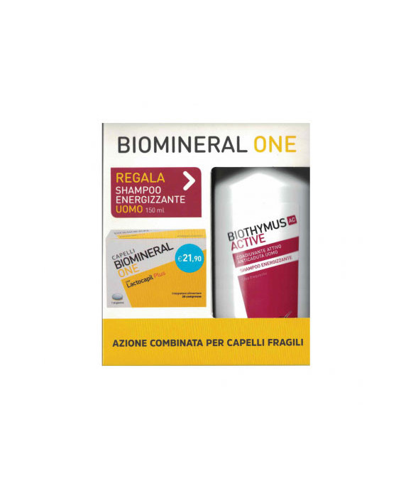 Biomineral One Azione Combinata per Capelli Fragili Uomo