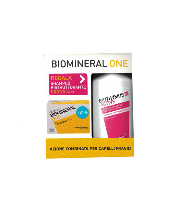 Biomineral One Azione Combinata per Capelli Fragili Donna