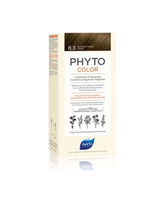 Phyto Color Colorazione Permanente 6.3 Biondo Scuro Dorato