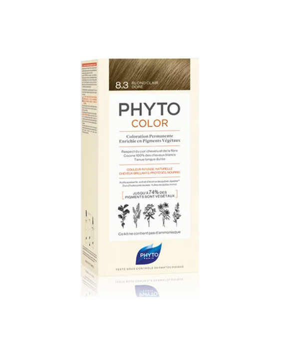 Phyto Color Colorazione Permanente 8.3 Biondo Chiaro Dorato