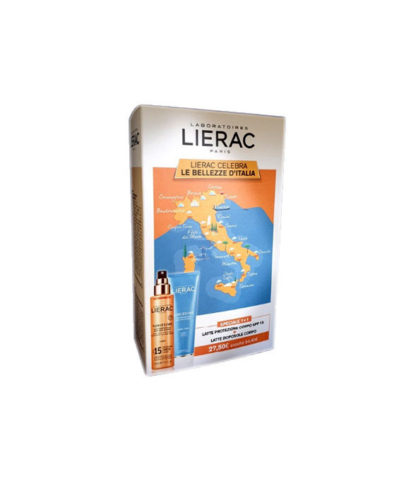 Lierac Sunissime Speciale 1+1 Latte Protezione Corpo Spf 15 + Latte Doposole Corpo