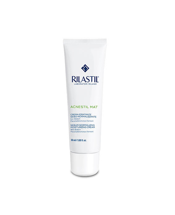 Rilastil Acnestil Crema Mat Idratante Sebo Normalizzante