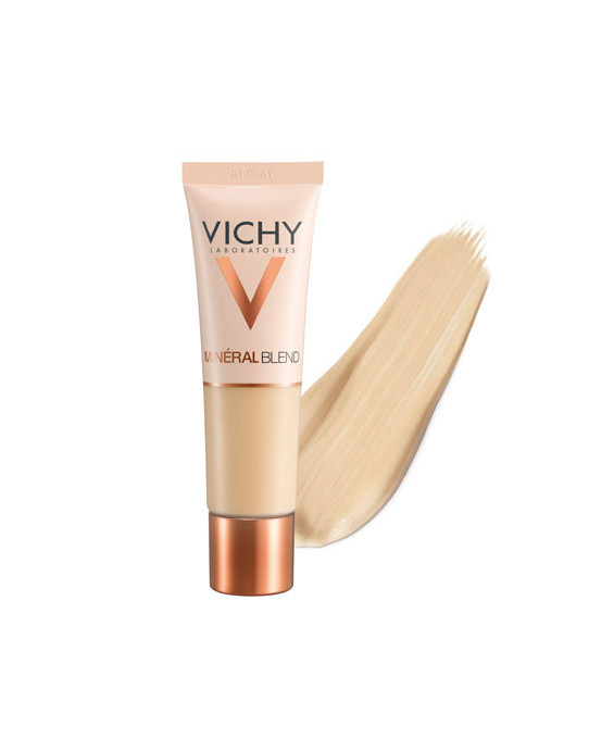 Vichy Mineralblend 01 Clay Fondotinta Idratante Incarnato Fresco Tenuta 16h