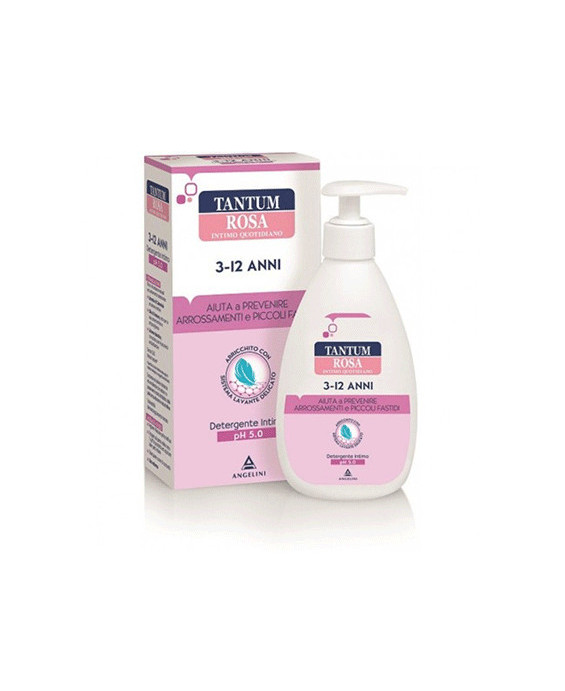 Tantum Rosa 3-12 Anni Detergente Intimo pH 5.0