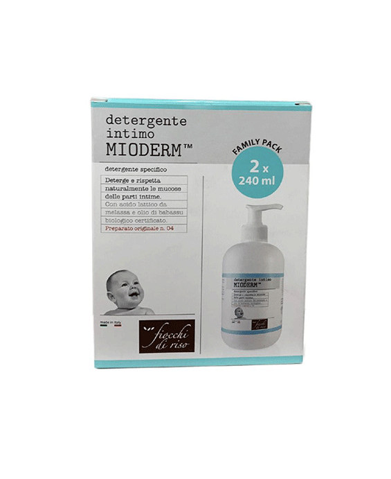 2 x Fiocchi di Riso Detergente Intimo Mioderm - 240 ml Confezione Risparmio  : : Salute e cura della persona